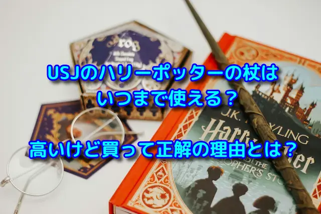 USJのハリーポッターの杖はいつまで使える？高いけど買って正解の理由とは？